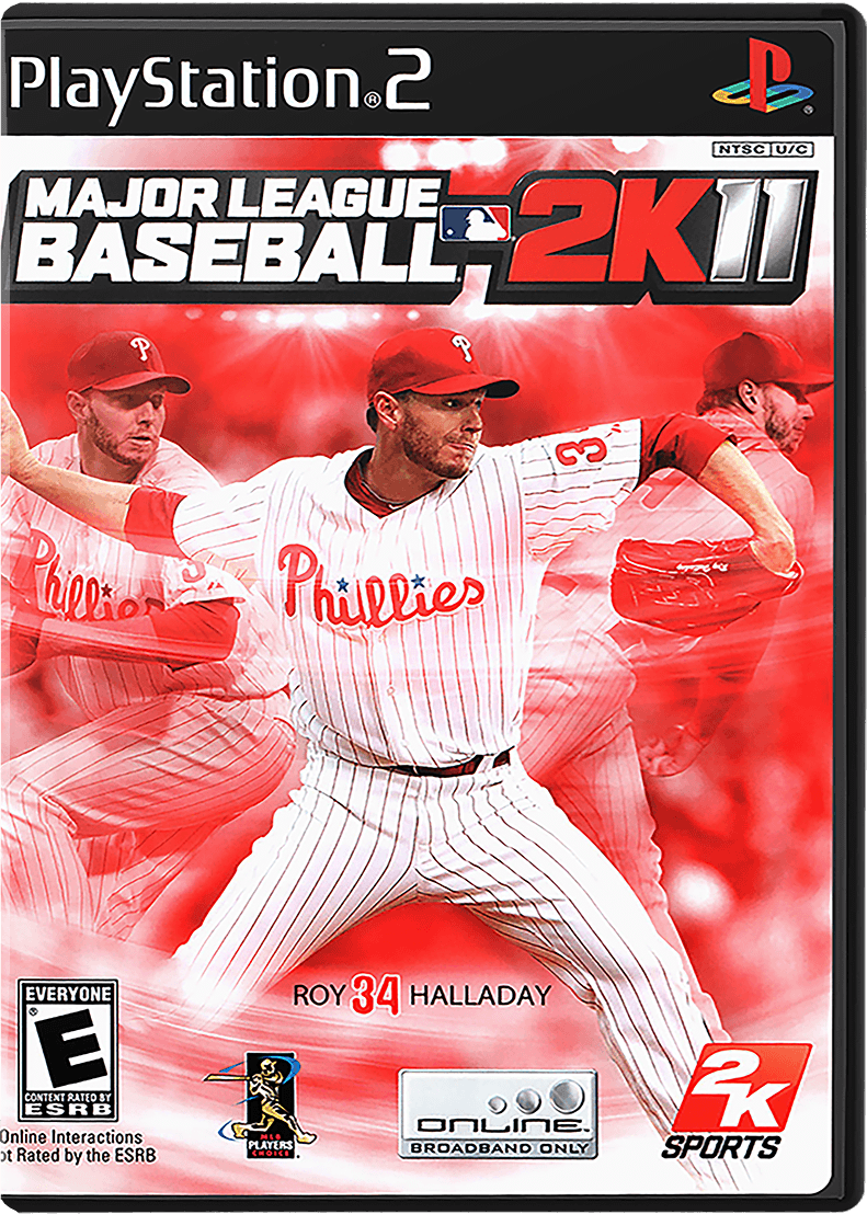 Major League Baseball 2K11 box art for Playstation 2